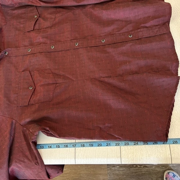 Roper 2x snap button, iridescent, longsleeve western shirt ladies - Picture 5 of 7